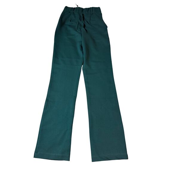 2/$30‎ NEW Universal Standard 00-0 Women Green Straight Leg Elastic Pants Pocket - Picture 3 of 11